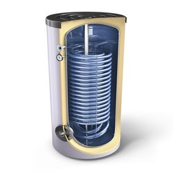 Boiler termo apa calda pentru sisteme pompa caldura Tesy EV 2X19S 400 75 HP, 400 litri, o serpentina, clasa eficienta C, 305248