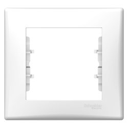 Rama decorativa Schneider Sedna 1 modul, SDN5800121, alb