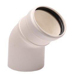 Cot evacuare gaze arse centrale termice condensare ATI WB2-48P, diametru 80 mm, 45 grade, plastic