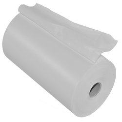 Banda de matisat PVC alba neadeziva, latime 10 cm, lungime 25 m