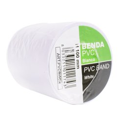 Banda matisat aer conditionat PVC alba Facot neadeziva, latime 10 cm x lungime 50 metri