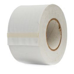 Banda de matisat PVC alba neadeziva, latime 5 cm, lungime 25 m