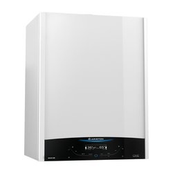 Centrala termica in condensare Ariston GENUS ONE SYSTEM 24, capacitate 24 kW, afisaj LCD, doar incalzire, Functie AUTO, Silentioasa, 3301027