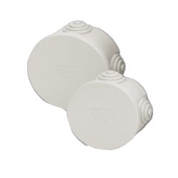 Doza etansa de legatura, rotunda, 80 x 40 mm, Courbi