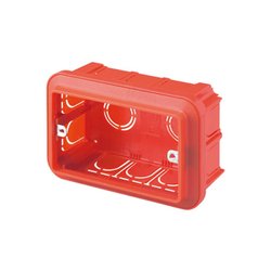 Doza aparat incastrata Gewiss, 144x85x50.5 mm, 4 module, GW24404