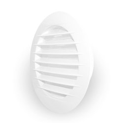 Grila ventilatie circulara cu plasa de insecte Dospel KRO 100