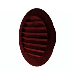 Grila ventilatie circulara cu plasa de insecte Dospel KRO 100 /B