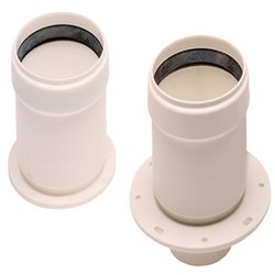 Sistem plecare kit evacuare centrala condensare 2 tevi gemene Ati WB3-88A, Ferroli, Sime