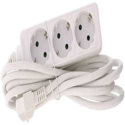 Prelungitor 3 prize 10 metri lungime, cablu 3xG1.5mmp, Well