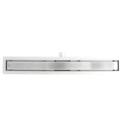Rigola dus din inox Ermetiq, dimensiuni 800 mm x 70 mm, evacuare centrala