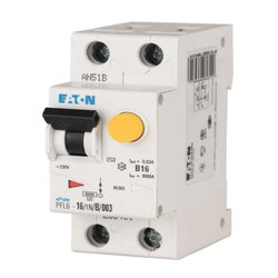 Siguranta automata diferential 32A, 1P+N, 6 kA, Eaton Xpole Home