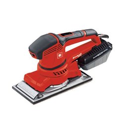 Slefuitor cu vibratii, Einhell, hartie slefuire 280 x 115 prindere cu cleme, hartie slefuire 230 x 115 prindere velcro, 250 W, cutie colectare praf