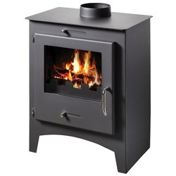 Soba pe lemne Victoria 05 Bora, 8.25 kW, clasa A, culoare negru