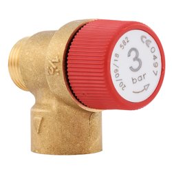 Supapa siguranta 3 bar pentru centrala termica Ariston Dia 24 si Genus 27 BI, cod piesa 571004