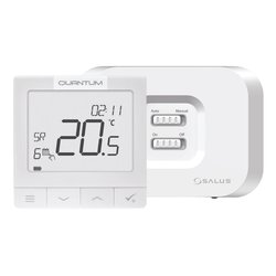 Termostat ambient Salus, controlat prin internet, IT 700, LCD, cu Wi-Fi