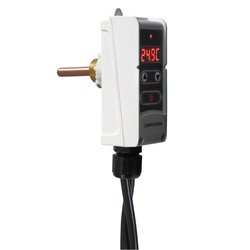 Termostat digital cu senzor imersie Computherm WRP-100GE, Control pompa circulatie, Functie anti-inghet, Anti-blocare