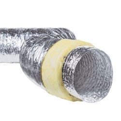 Tubulatura ventilatie flexibila izolata Ø 102 mm
