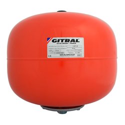 Vas de expansiune 25 litri Gitral VVEF 25 SP, membrana schimbabila, 10 bar, universal